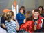 JSC2007-E-03712 --- Educator astronaut Barbara Morgan speaks with students