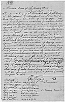 The Indictment of George P. Kane involved in the Baltimore 'Riot'of 1861