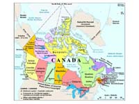 Map of Canada