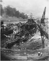 Wreckage at Pearl Harbor