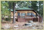 Wood's Cabin from the front porch