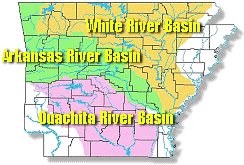 Clickable River Forecast Map