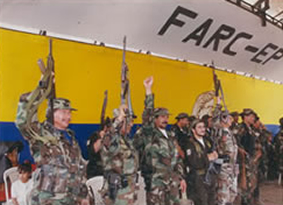 Defendants believed they were selling weapons to members of the FARC (pictured above).