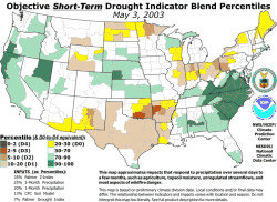 experimental objective short-term drought blend