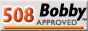 Bobby 508 approved logo
