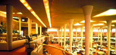 photo of the Johnson Wax building designed by Frank Lloyd Wright