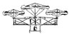 This 1815 design for a primitive helicopter by Cossus appeared in Octave Chanute's Progress in Flying Machines