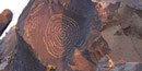 spiral petroglyph marks the summer solstice