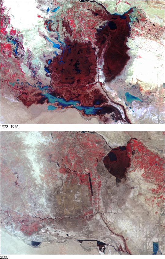 Vanishing Marshes of Mesopotamia