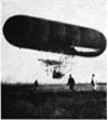 In Etiénne Oemichen's first attempt at vertical flight, around 1920, he built a twin-rotor helicopter that had insufficient po