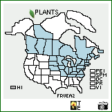 Distribution of Fragaria vesca L. ssp. americana (Porter) Staudt. . Image Available. 