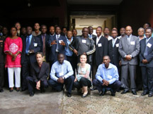 ICS training particpants in Cameroon, West Africa