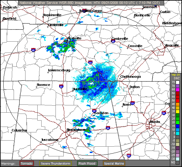 Huntsville Alabama Radar