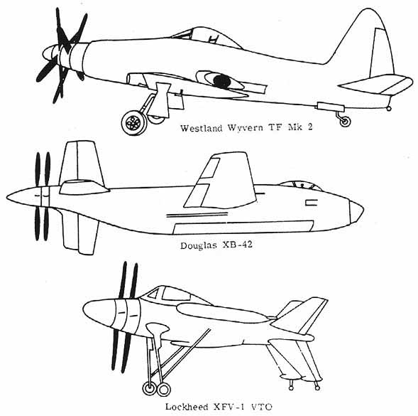 Aircraft with contrarotating blades