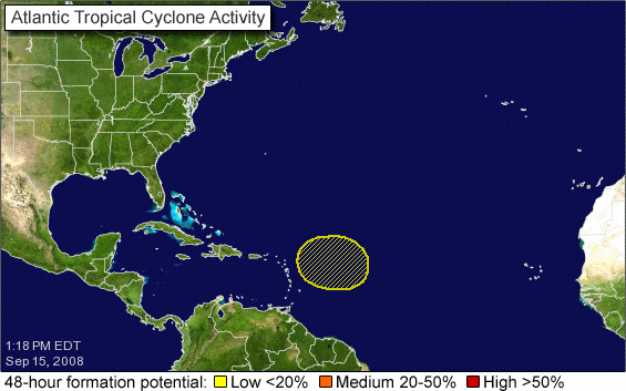 Latest Tropical Activity/Outlook image