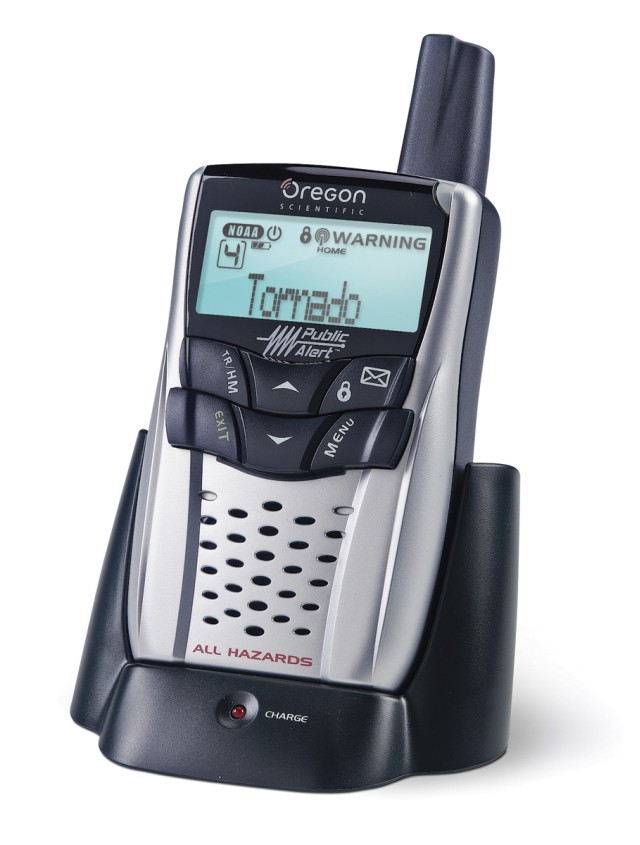 Picture of Recalled WR108 Oregon Scientific Weather Radio