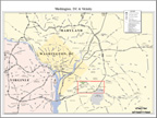 Detailed map of the Washington, DC Vicinity
