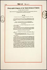 first page of NARA Act
