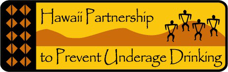 Hawaii Partnership Underage Drinking Logo