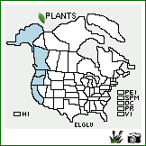 Distribution of Elymus glaucus Buckley ssp. virescens (Piper) Gould. . Image Available. 