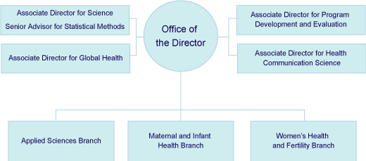Reproductive Health organization chart