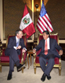 Secy Evans with Pres. of Mexico