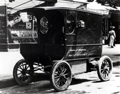 The Bureau's electric van, with "Bureau of Standards, Department of Commerce and Labor