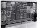 At its dedication in 1950, the National Bureau of Standards Eastern Automatic Computer (SEAC) 