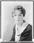 Amelia Earhart, head-and-shoulders portrait, full face. LC-USZ62-112514