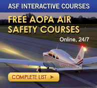 Free AOPA Air Safety Courses - online 24/7