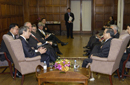 Secy. Gutierrez and Prime Min. Phan Van Khai  discuss matters with delegation and staff