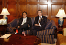 Secretary Gutierrez meets with the President of Peru Alejandro Toledo