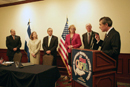 Secretary Gutierrez at the U. S. Trade and Development Agency Grant Signing Ceremony