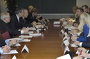 Secy. Gutierrez holds a roundtable discussion with the Woodrow Wilson International Center for Scholars