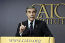 SecretaryGutierrez speaks to the CATO Institute