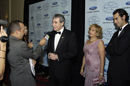 Secy. and Mrs. Gutierrez and son  on red carpet during the National Hispanic Foundation for the Arts "Noche de Gala"