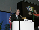 Commerce Secretary Carlos M. Gutierrez today addressed an audience of international technology leaders at CES, the world�s largest trade show.