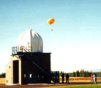 Launch of a Radiosonde