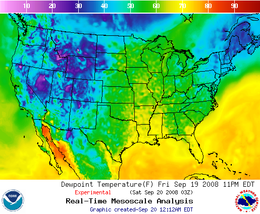 National Digital Forecast Database Image