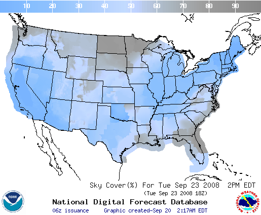 National Digital Forecast Database Image