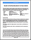Guide to Contraindications and Precautions for Childhood Vaccinations 