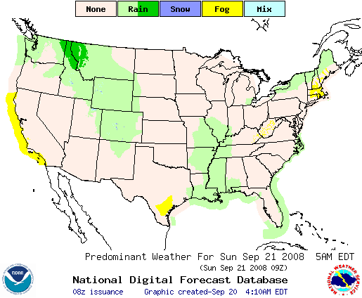 National Digital Forecast Database Image