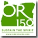 Oregon's 150th Birthday Celebration Logo