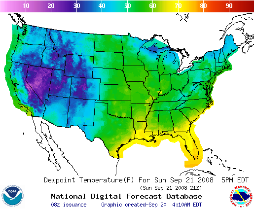 National Digital Forecast Database Image