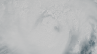 NASA's Terra satellite captures this view of Hurricane Gustav's eye. At this time the storm had weakened from a category 4 to a category 3 with winds of 115 mph and a pressure reading of 960.