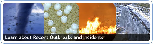 Learn about Recent Outbreaks and Incidents