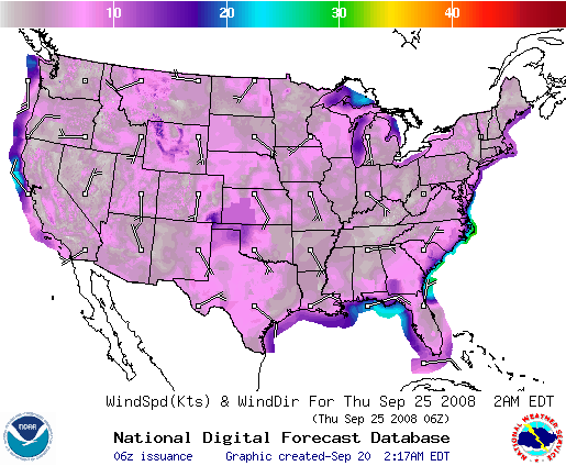 National Digital Forecast Database Image