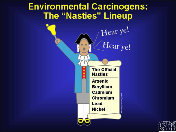 Environmental Carcinogens: The 'Nasties' Lineup