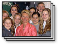 Click to see photo of Commissioner Tate  at Harpeth Hall School Career Day.