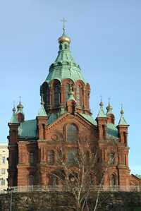 Usbenski cathedral in Helsinki